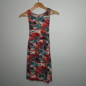 Hilo Hattie Vintage Girls Hawaiian Print Dress 14